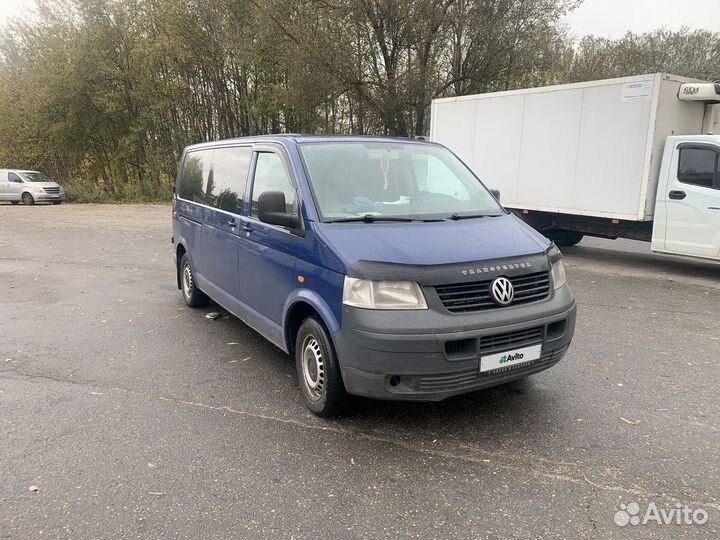 Volkswagen Transporter 1.9 МТ, 2004, 589 000 км
