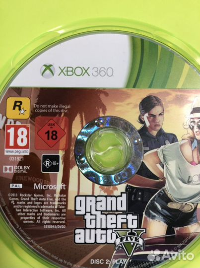 Лицензионный GTA 5 для Xbox