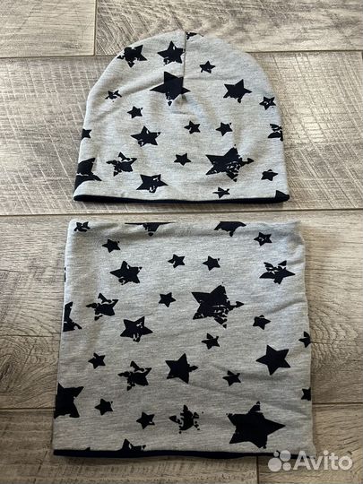 Детская шапка и снуд