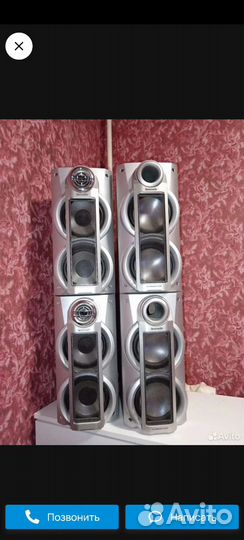 Колонки от музыкального центра panasonic sb-wvk91