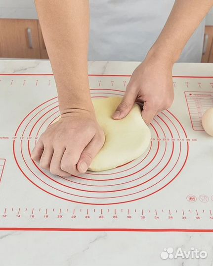 Коврик силиконовый для раскатки теста 40