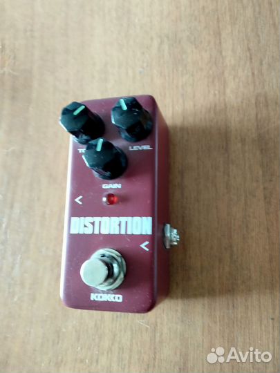 Гитарная педаль дисторшн