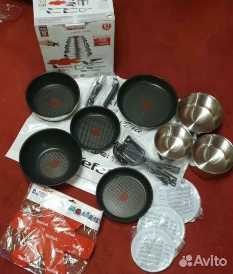 Набор посуды Tefal Ingenio Emotion 22 предмета