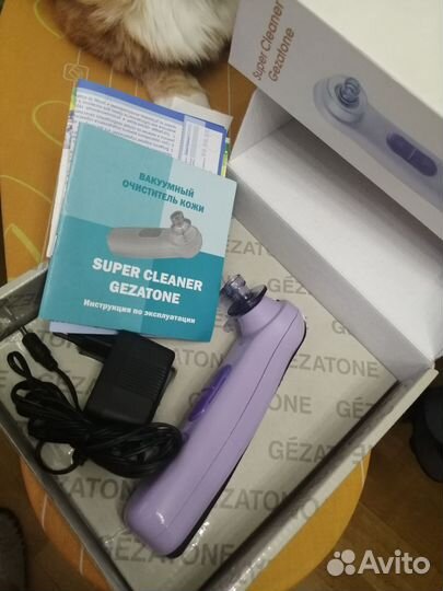 Вакуумный очиститель лица