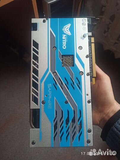 Видеокарта rx590 8gb sapphire nitro в наличии 7 шт