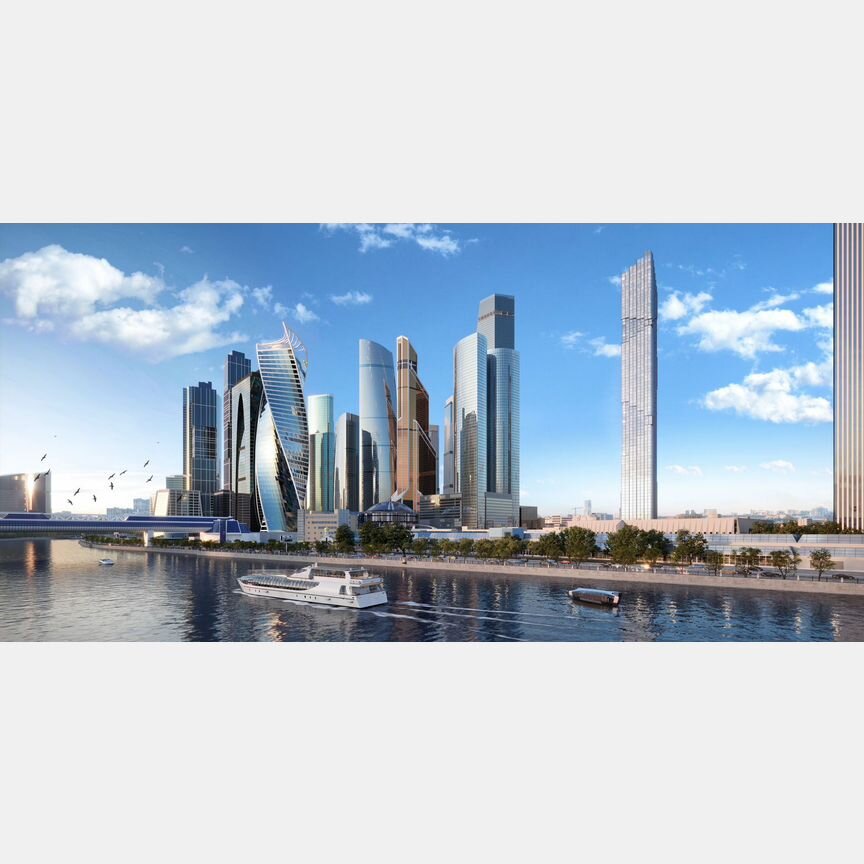 3-к. квартира, 113,7 м², 12/85 эт.