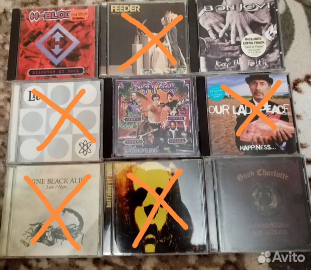 Фирменные Cd часть 3