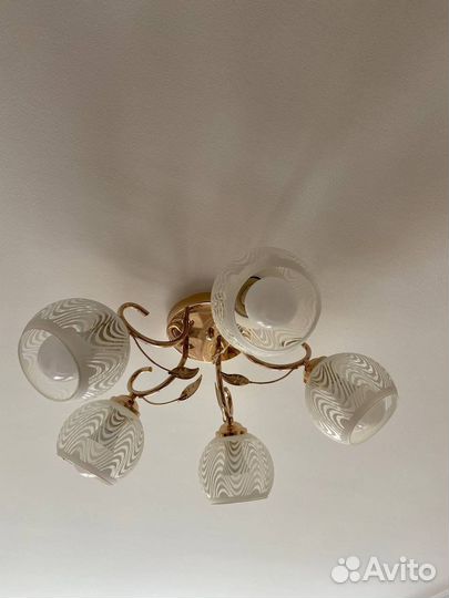 Люстра хрустальная