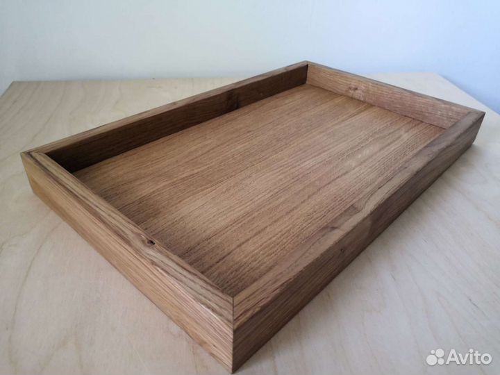 Поднос из дерева, дубовый поднос, изделия из дуба