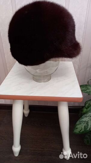 Шапка норковая женская бу