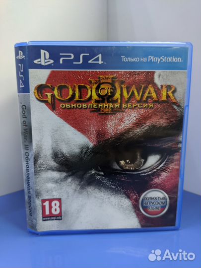 God of war 3 Обновленная версия (PS4) Б/у