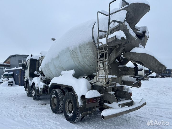 Автобетоносмеситель Mercedes-Benz Actros 4141B, 2013