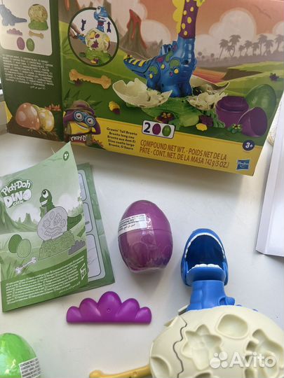 Play doh набор динозавр новый оригинал