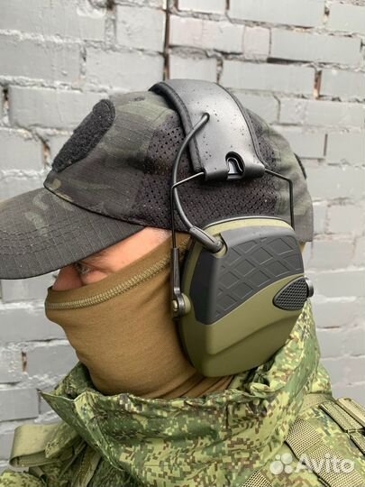 Тактические наушники с шумоподавлением EM026