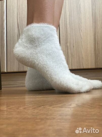 Носки из шерсти норки короткие