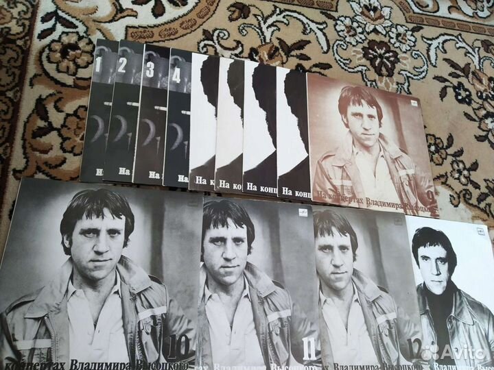 Пластинки В.Высоцкий.13 концертов.и др