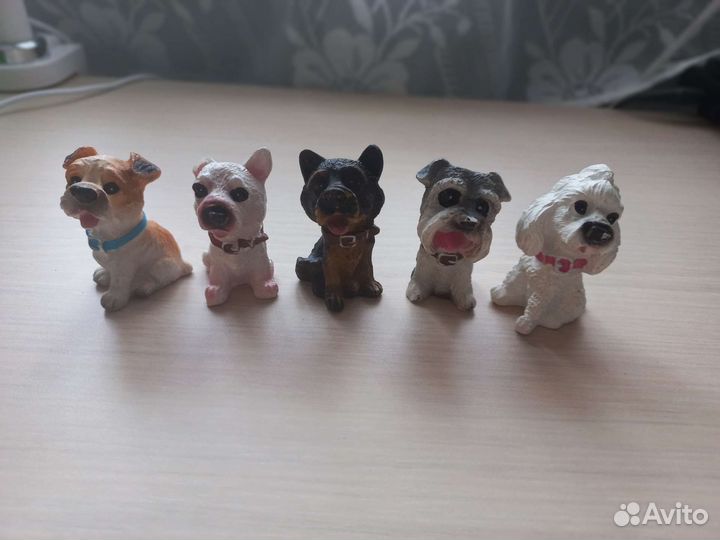 Игрушки из Макдональдс, топперы, фигурки собачек