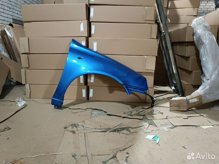 Крыло калина правое цвет ярко синий (слива)