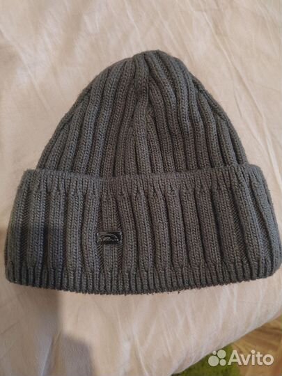 Мужская зимняя шапка вязаная