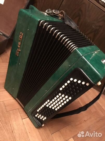 Баян Тула 202 с чемоданом для хранения