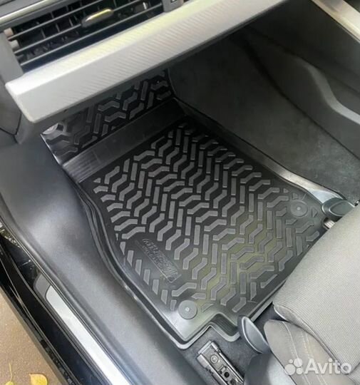 Коврики Audi A4 (B9) Правый руль салон 3D