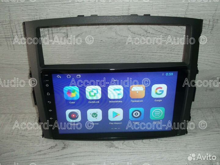 Магнитола 2DIN Mitsubishi Pajero 4 Android GPS
