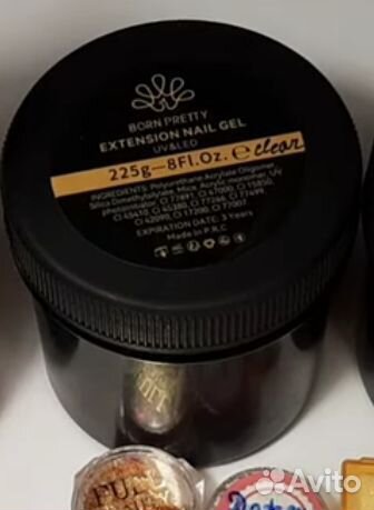 Гель для наращивания ногтей 225гр новый