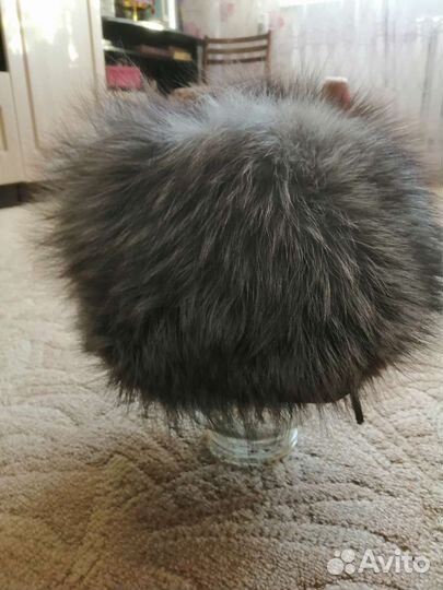 Шапка чернобурка