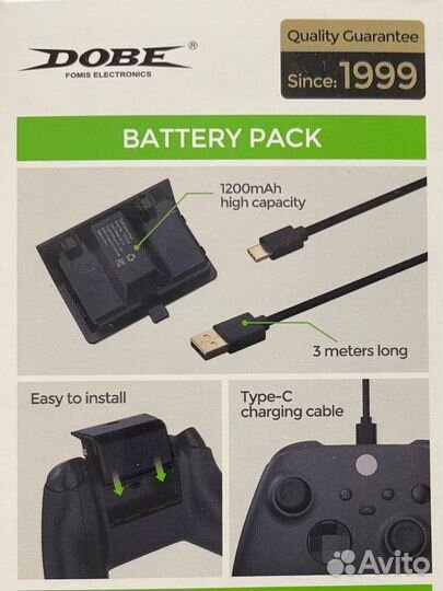 XBox Series аккумулятор + кабель для контроллера