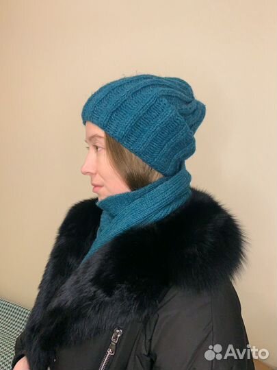Набор шапка и шарф женский