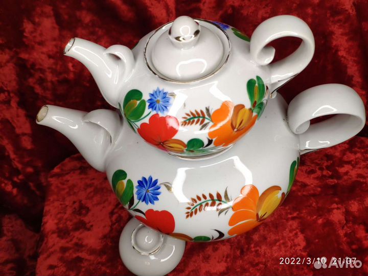 Чайник заварочный СССР большой и малый