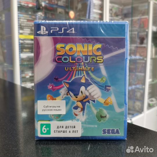 Sonic Colours Ultimate PS4 (новый)