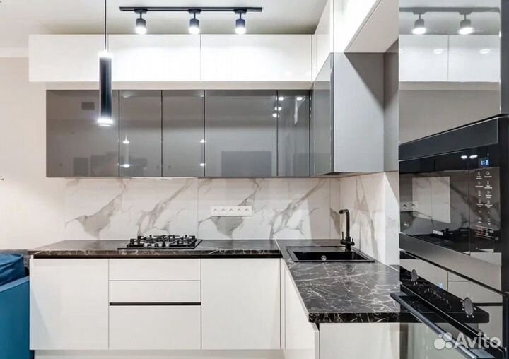 Кухня Белая по индивидуальному заказу