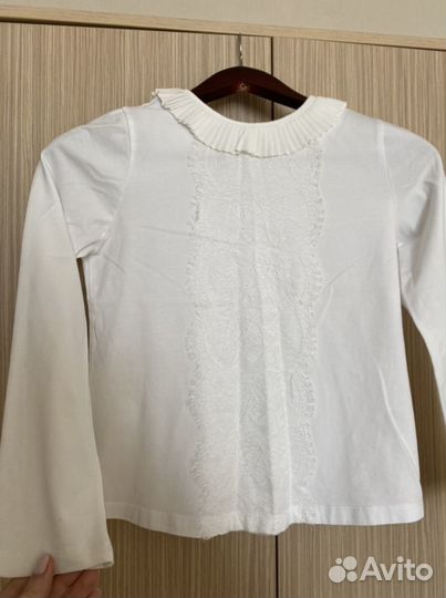 Блузка белая для девочек rolly