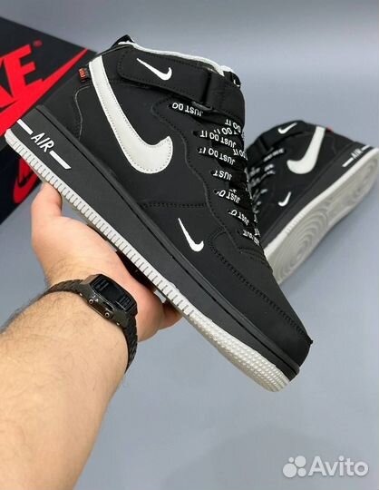 Кроссовки зимние Nike Air Force 1 с мехом