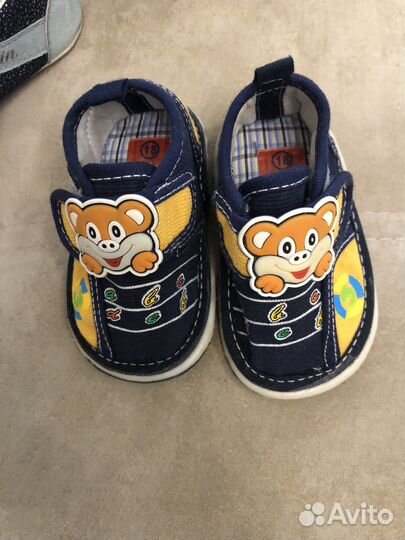 Пинетки для мальчика, сандали