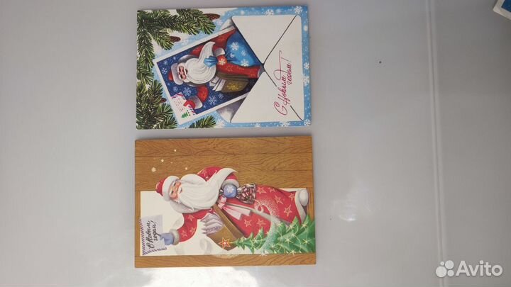 Открытки СССР с новым годом