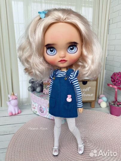 Кукла Блайз блонд каре
