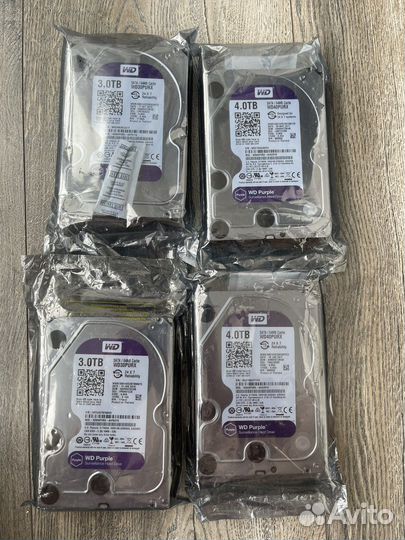 Жесткий диск WD Purple WD30purx 3 tb 2 шт
