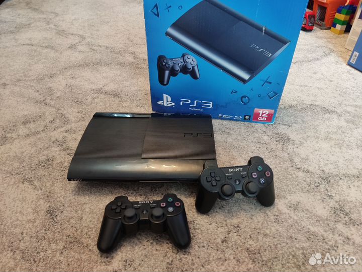 Прошитая PS3 SS 320Gb+40 игр