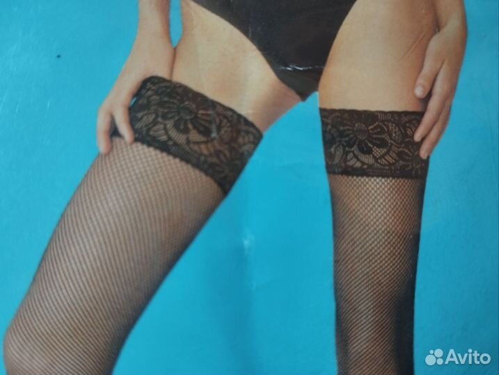 Новые чулки в сетку Omsa 3-4 размер