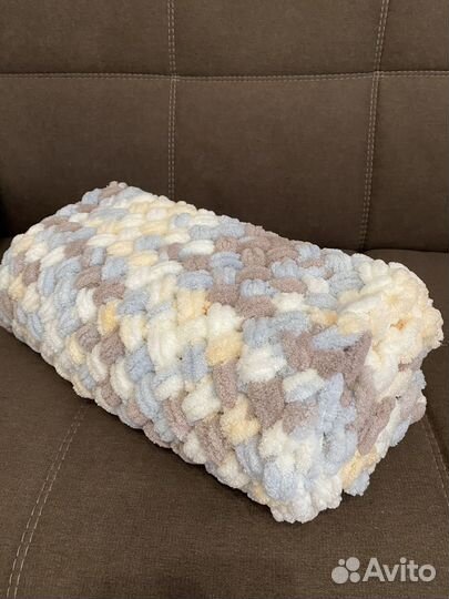 Плед детский плюшевый