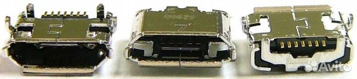 Разъем micro USB Samsung B7300. S8500, S8530, S940