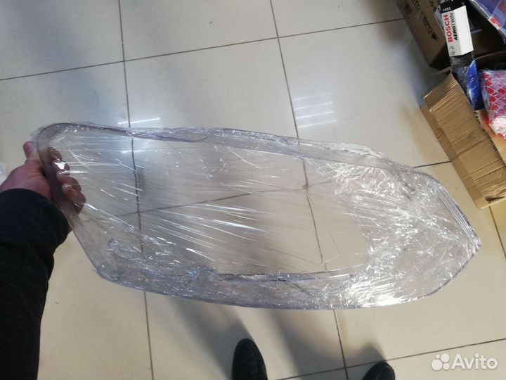 Стекло фары Volkswagen Polo (10-17)(18-19)