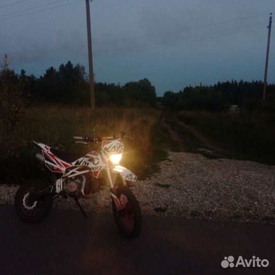 Питбайк kayo basic yx140 обмен на дорожник