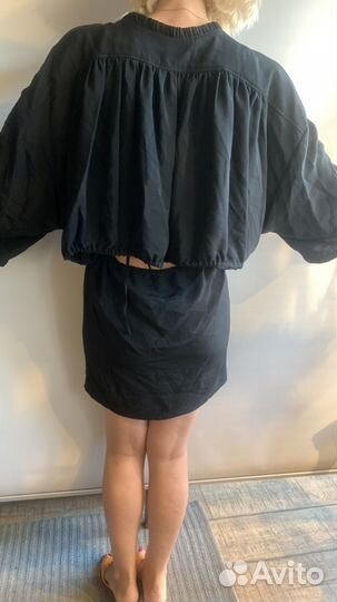 Платье кимоно шелк Acne