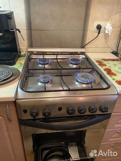 Газовая плита Indesit бронь