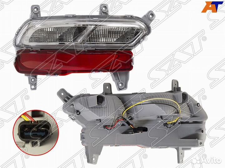Фонарь левый задний в бампер для Kia Sportage 4 2018-2021 426564
