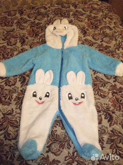 Комбинезон дет. кигурами Зайка (8 мес.-1,5 года)