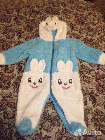 Комбинезон дет. кигурами Зайка (8 мес.-1,5 года)